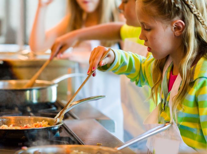 Youth Camp: Kids Learn to Cook